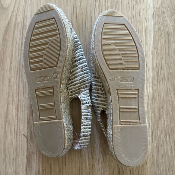 NIB ALOHAS Back Strap Summer Espadrille Sandal - Picture 3 of 6